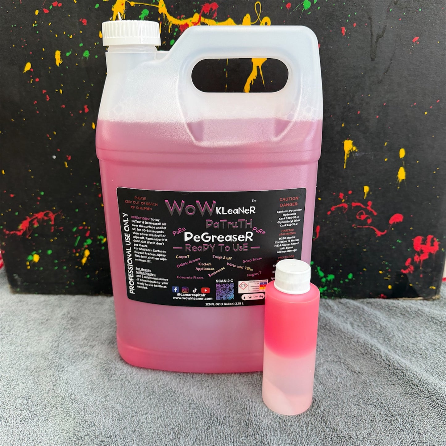DaTruTH Degreaser Ready to Use Gallon (with 4oz Concentrated Booster)